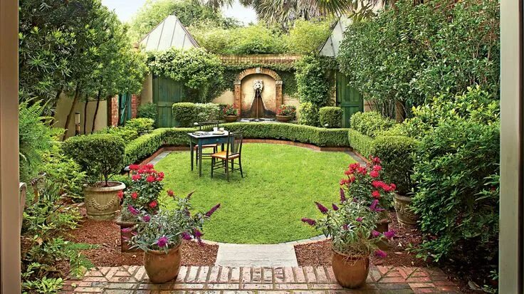 Красивый ландшафтный дизайн 32 Landscaping Ideas For Your Yard That You'll Cherish In Every Season Courtyard
