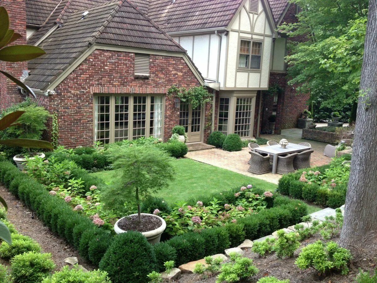Красивый ландшафтный дизайн загородного дома Картинки GARDENING LANDSCAPING