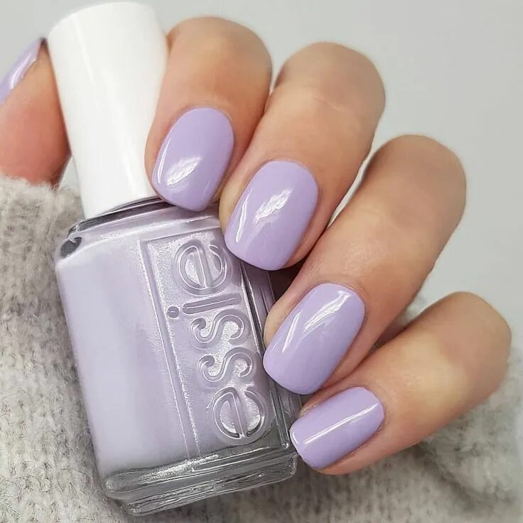 Красивый лавандовый маникюр @essie on Instagram: "kicking off #essielovesPASTELS with a classic favorite #li