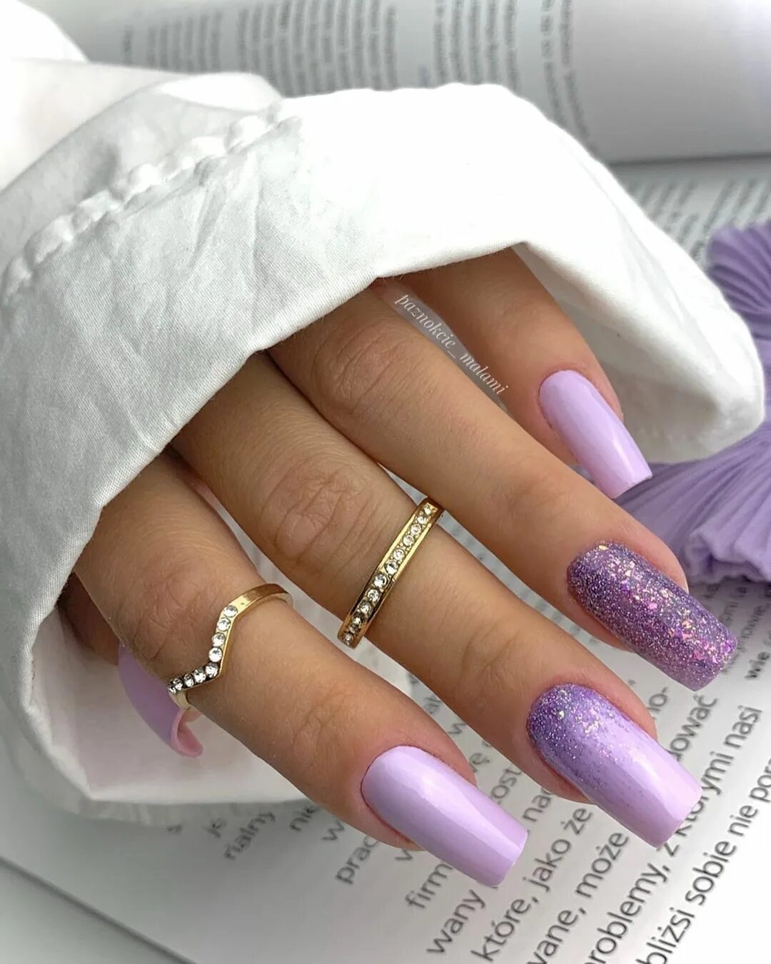 Красивый лавандовый маникюр 50 Best Spring Nails You’ll Want to Try 2023-03-09 by MyFashion Are you looking 