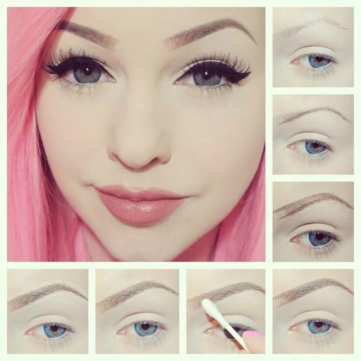 Красивый легкий макияж для девочек Flawless eyebrow pictorial by Jessica B Eye makeup pictures, Skin makeup, Makeup