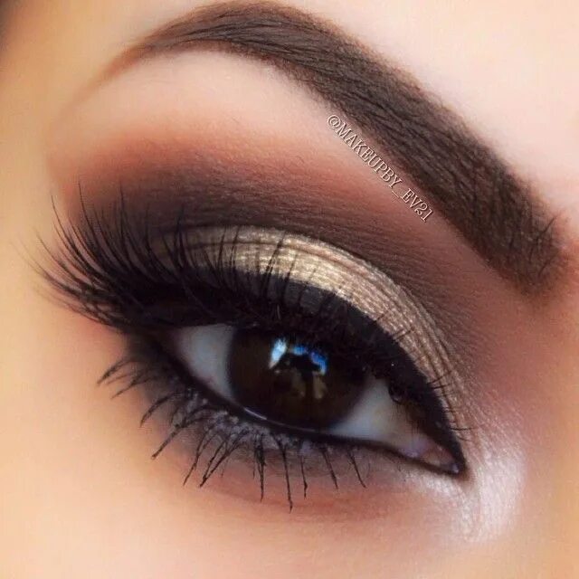Красивый легкий макияж для карих глаз bestmakeuppoint.com Eye makeup, Flawless makeup, Beauty makeup