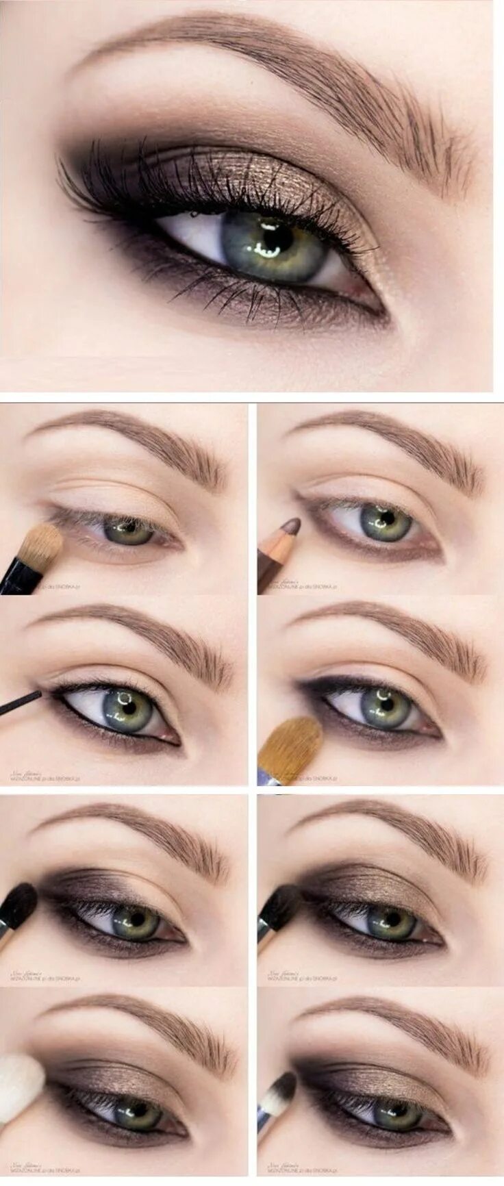 Красивый легкий макияж поэтапно Пин на доске makeup Макияж глаз, Идеи макияжа, Макияж своими руками