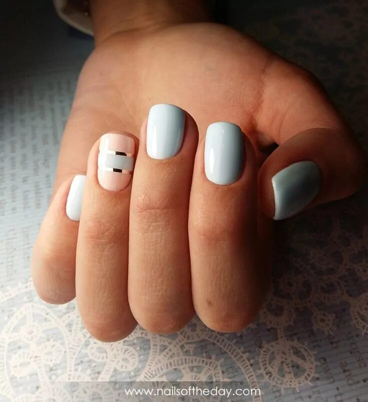 Красивый легкий маникюр на короткие Pin by Irina Huhtilainen on Маникюр Cute nails, Subtle nails, Plain nails