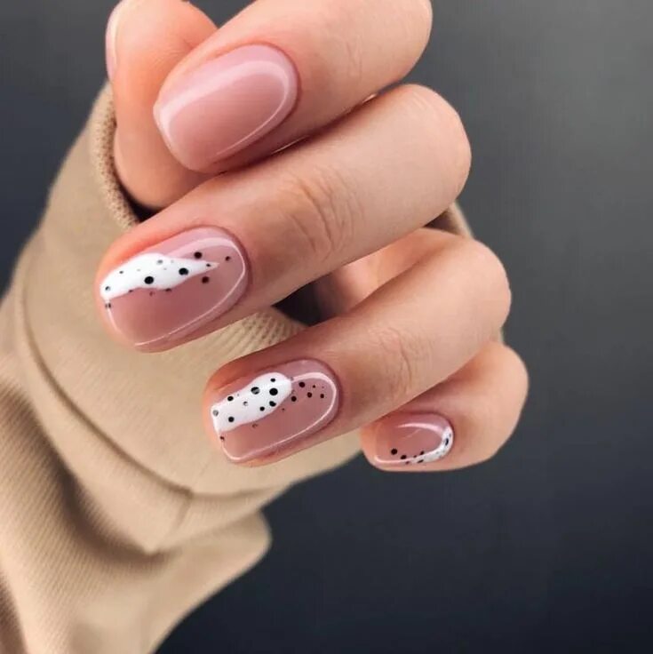 Красивый легкий маникюр на короткие Pin by JustMargoTheDaisy on *Looks//* Manicure, Trendy nails, Gel nails