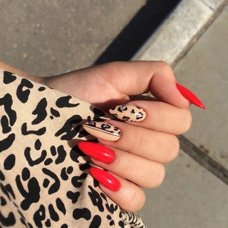 Красивый леопард маникюр Pin on Маник Pretty nails, Stylish nails, Vibrant nails