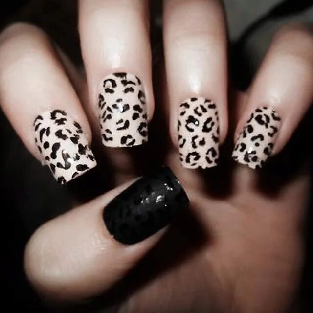 Красивый леопардовый маникюр Nails 3 Cheetah print nails, Leopard print nails, Cheetah nails