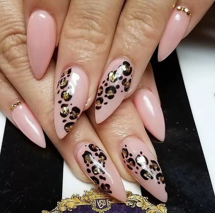 Красивый леопардовый маникюр Nails Leopard nail designs, Leopard print nails, Leopard nails