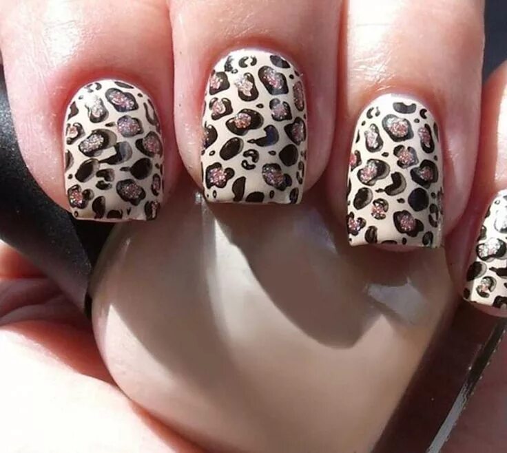 Красивый леопардовый маникюр Leopard print nail art :: one1lady.com :: #nail #nails #nailart #manicure Ногти,