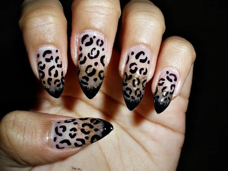 Красивый леопардовый маникюр Nail decoration ideas 2019 Cheetah nail designs, Cheetah print nails, Leopard pr