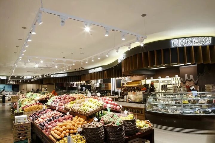 Красивый магазин фото Breadberry supermarket by Input Creative Studio, Brooklyn - New York Supermarket