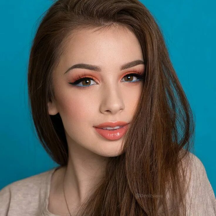 Красивый макияж 14 лет 37k Likes, 150 Comments - Denitslava (@denitslava) on Instagram: "So happy the s