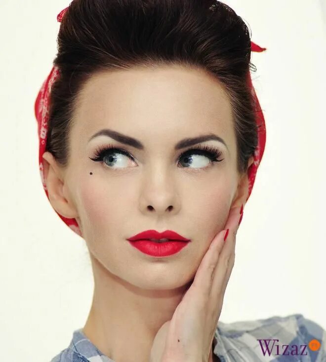 Красивый макияж 50 Ask.com Pin up makeup, Fashion makeup, Pin up looks