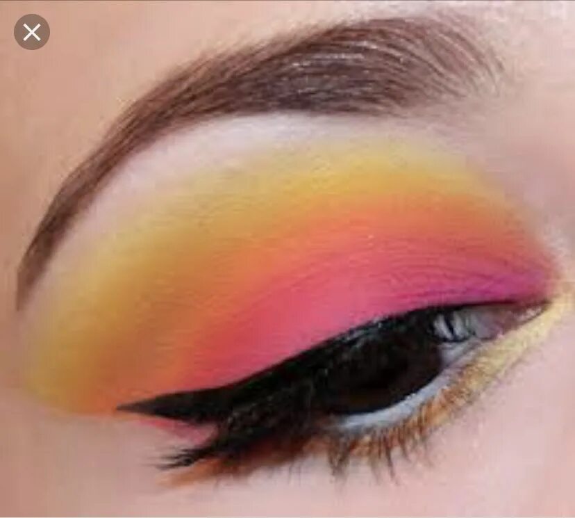 Красивый макияж 9 лет Pin by Sarah Mittag on Eyeshadow look to try Pink eye makeup, Eye makeup, Rainbo