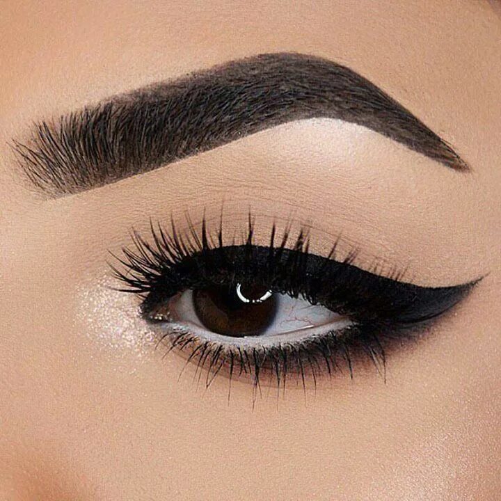 Красивый макияж без стрелка @shivangi.11 #makeup #eyelook #eyeliner #eyeshadow #eyebrows #eyelashes #motd #w