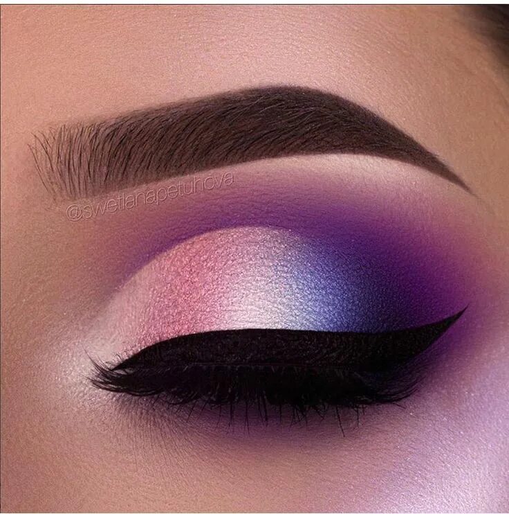 Красивый макияж без стрелок Pin by Vicky SS on Make-up Colorful makeup, Eyeshadow makeup, Makeup eyeliner