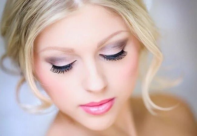 Красивый макияж блондинке фото Beautiful makeup 3... Make up braut, Wedding hairstyles and makeup, Abschlussbal