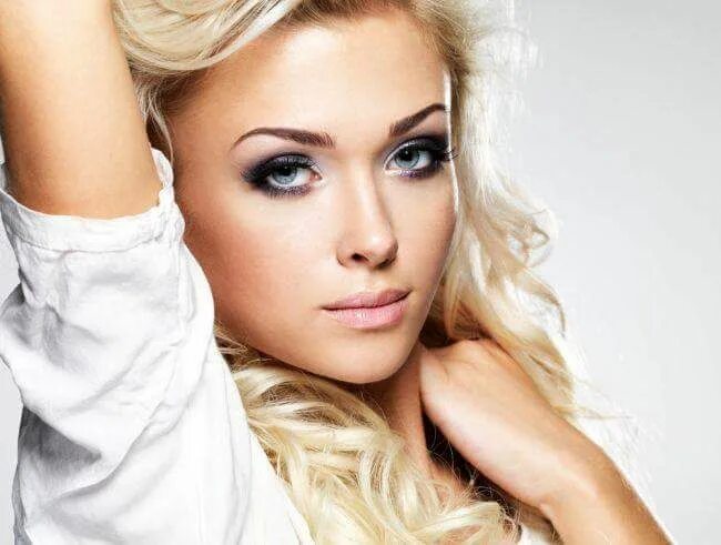 Красивый макияж блондинке фото Pin by Blanche Young on Blonde model for edits Mac makeover, Photoshoot, Icon ph