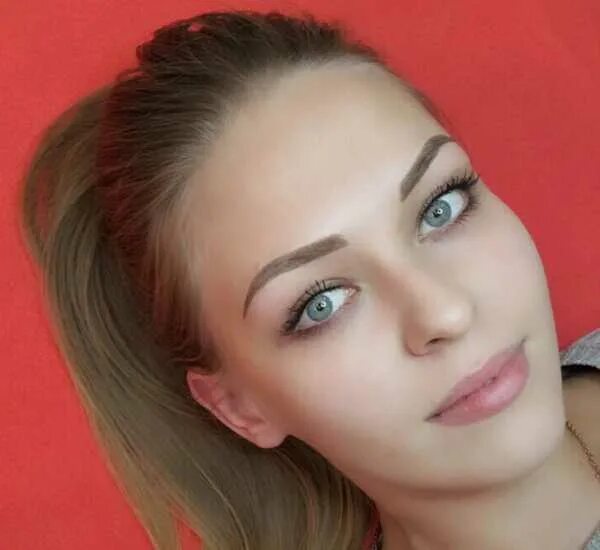 Красивый макияж бровей фото обучение перманентному - Услуги в Алматы - OLX.kz