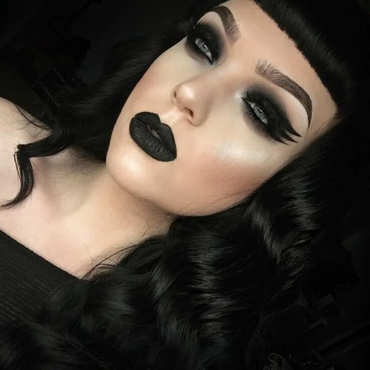Красивый макияж черные волосы Instagram photo by Victoria * Nov 23, 2015 at 5:10pm UTC Makeup inspiration, Mak