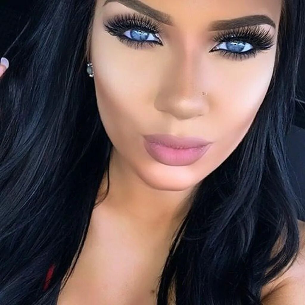Красивый макияж черные волосы 47 Popular Shimmer Summer Makeup Ideas Beautiful black hair, Summer makeup, Make