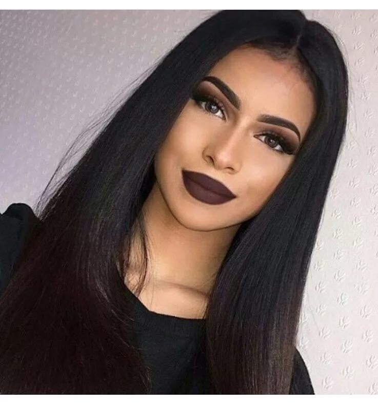 Красивый макияж черные волосы Pin on Maquillaje Beauty makeup, Hair makeup, Makeup looks