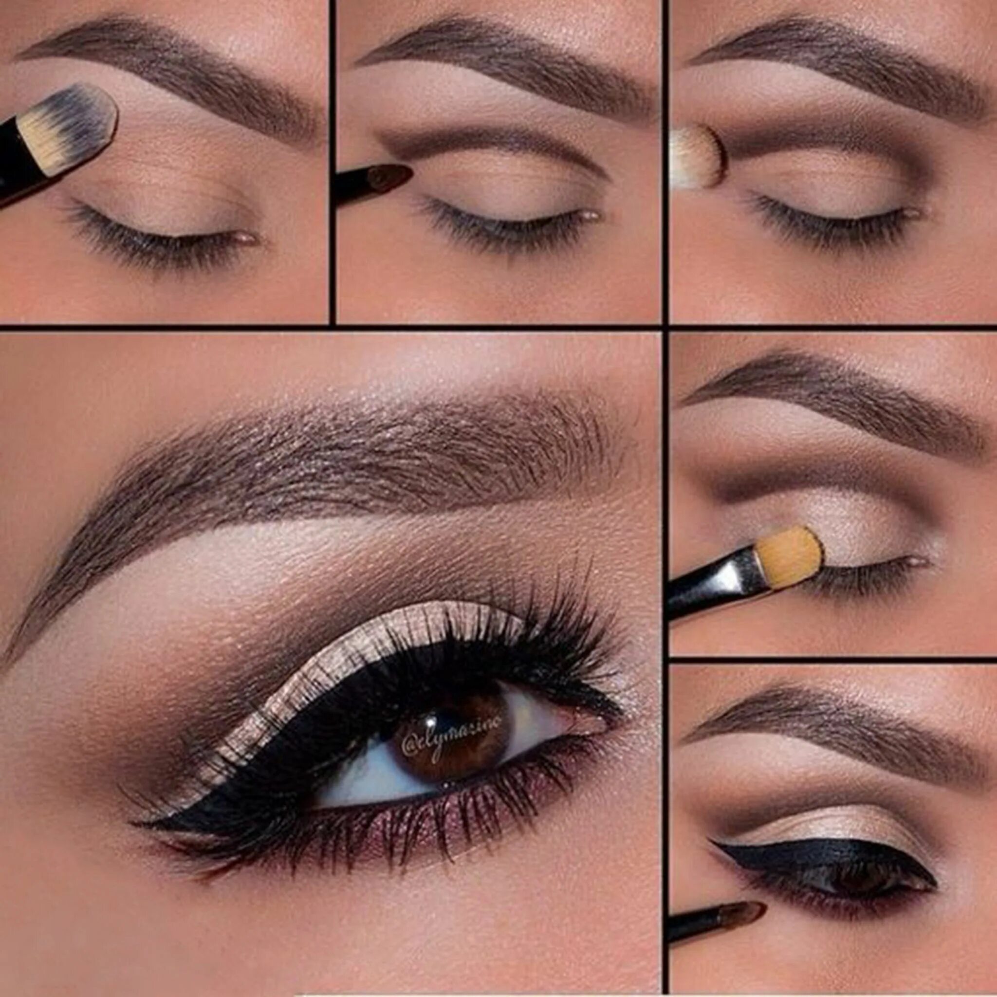 Красивый макияж делать видео 5 Step By Step Smokey Eye Makeup Tutorials For Beginners Smoky eye makeup, Smoky