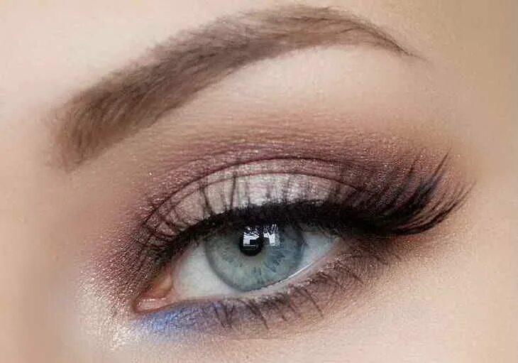 Красивый макияж для голубых глаз Макияж Вики Colorful eye makeup, Beautiful makeup, Eyebrow design