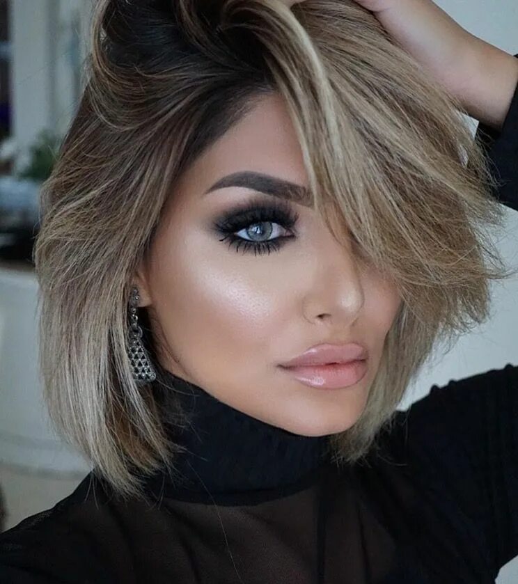 Красивый макияж для каре Perfect bob cut ❤ Hair makeup, Hair cuts, Hair stiles