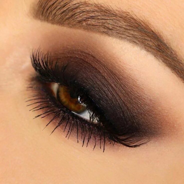 Красивый макияж для карих глаз фото Love these helpful black eye makeup Pic# 4267 #bla... Makeup eyeshadow brown eye