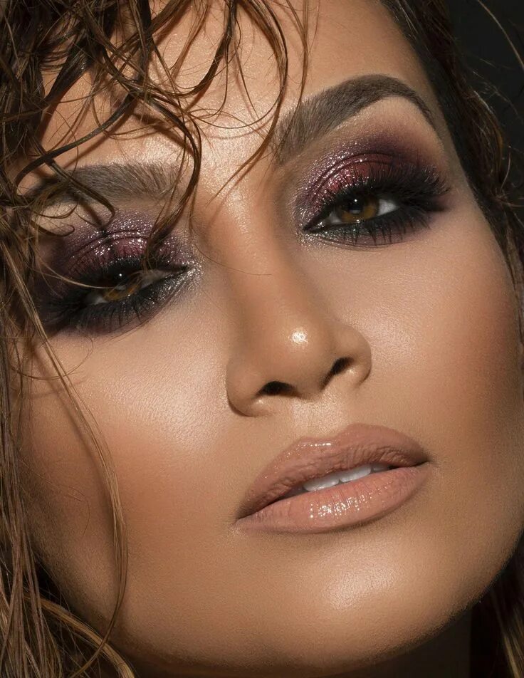 Красивый макияж для карих глаз фото My jam in 2020 Gorgeous makeup, Makeup trends, Eye makeup