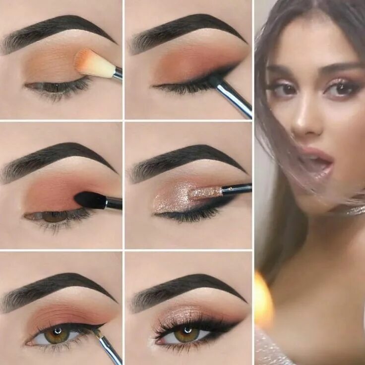 Красивый макияж для начинающих Ebook Grátis de Maquiagem Maquillaje de ojos suave, Maquillaje de ojos simple, M