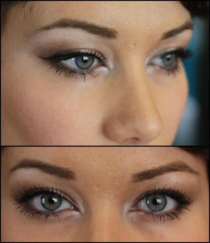 Красивый макияж для нависающего века The Eyes. Makeup for downturned eyes, Deep set eyes makeup, Eye makeup