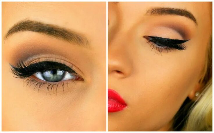 Красивый макияж для нависающих век How To Cut Crease for Hooded Eyes Tutorial Hooded eye makeup, Eye makeup tips, A