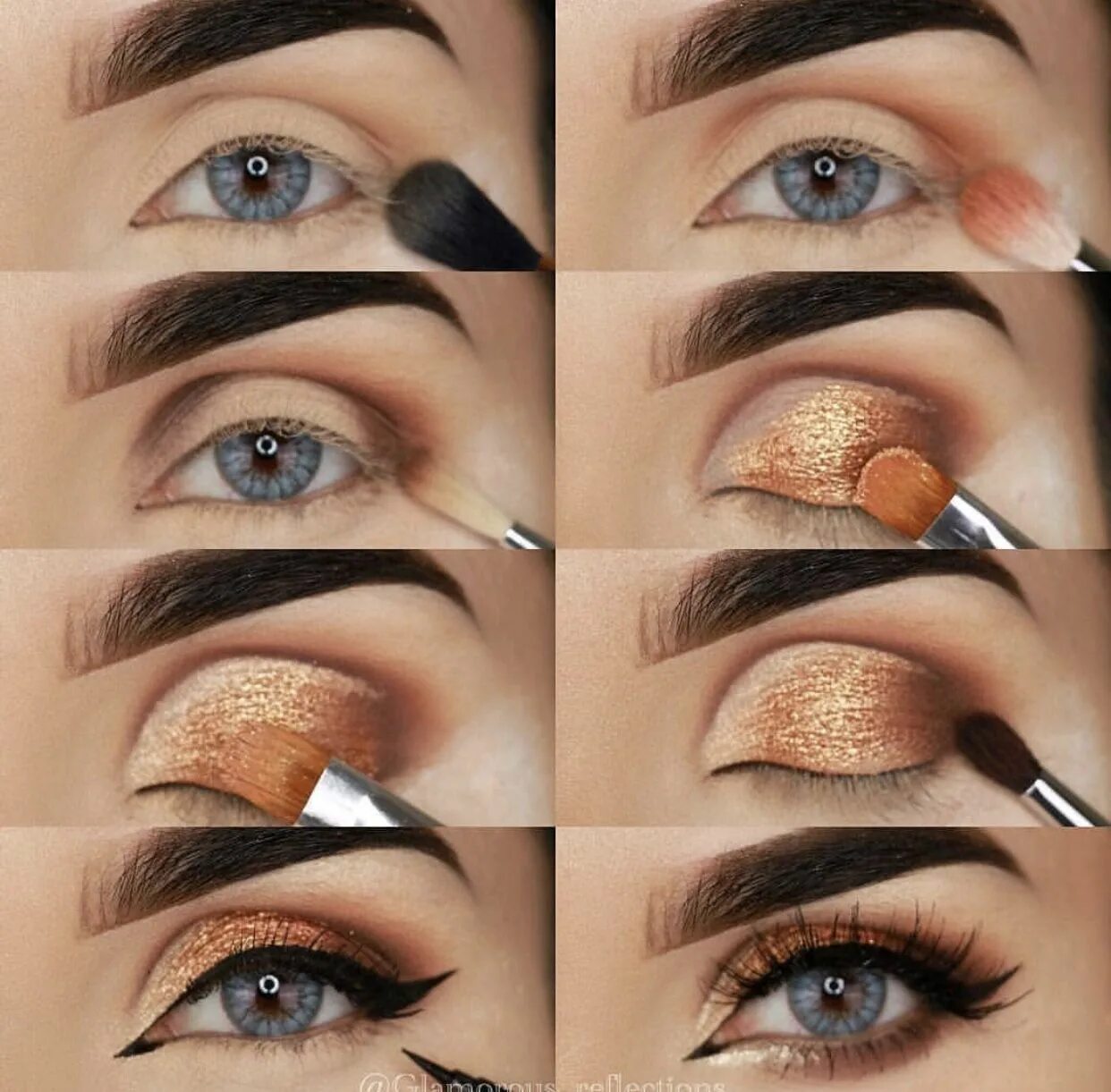 Красивый макияж для нависающих век Pin on Makeup Eye makeup tutorial, Simple eye makeup, Smokey eye tutorial