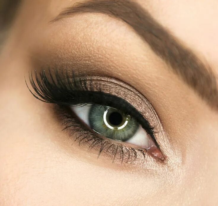 Красивый макияж для серо зеленых глаз Wiktoria Gajewska: Rzęsy Neicha modele : 111, 513, 101 + Klej Make up, Schönheit