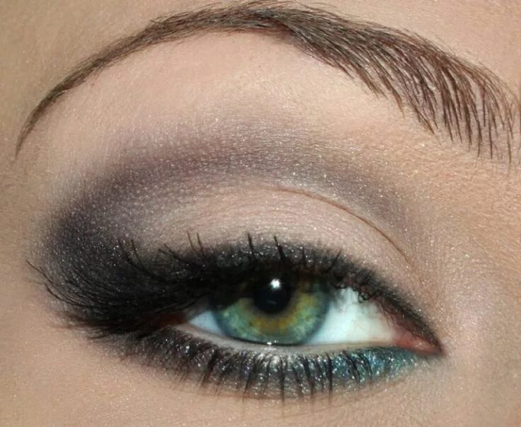 Красивый макияж для серо зеленых глаз art, makeup,makeup ideas, makeup organization, сolor-type summer Макияж для зеле
