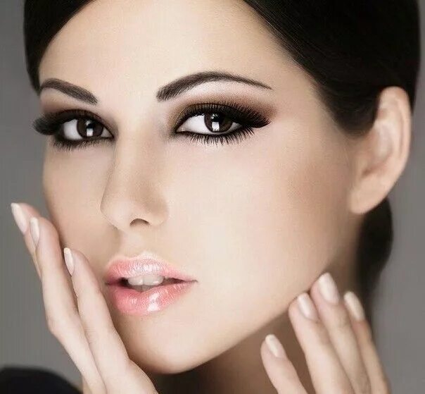 Красивый макияж для женщин 30 Pin by Gülfer Özbay on Makyaj Eye makeup, Makeup for brown eyes, Makeup