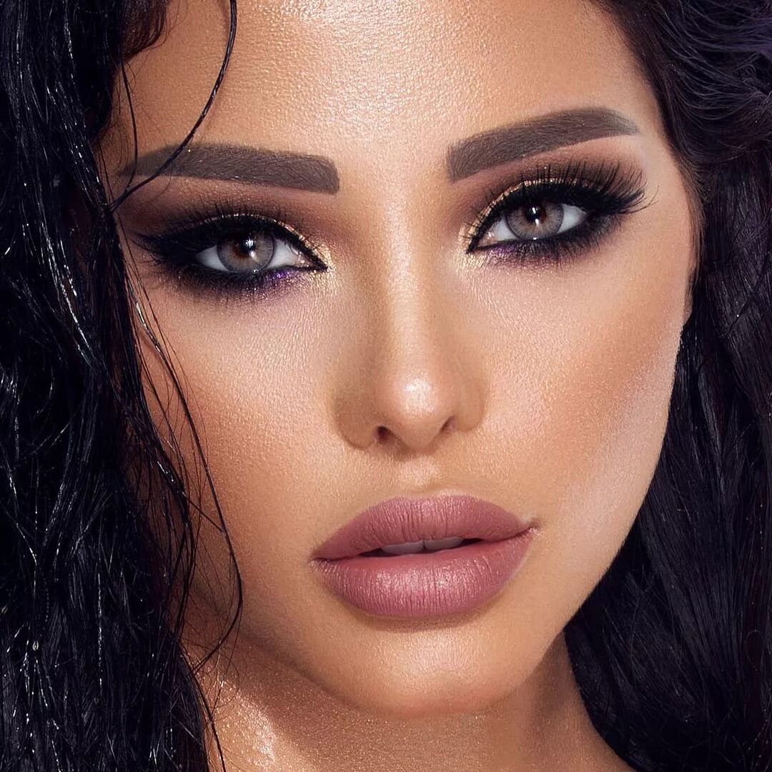 Красивый макияж фото Image may contain: 1 person, closeup Makeup, Gorgeous makeup, Beauty makeup