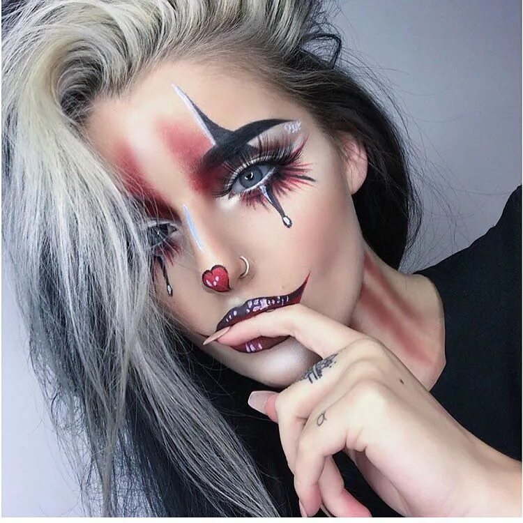 Красивый макияж фото на хэллоуин Itsamyx Ideas de maquillaje de halloween, Maquillaje halloween, Maquillaje de ca