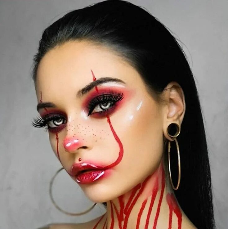 Красивый макияж фото на хэллоуин 30+ Scary Halloween Makeup Looks Ideas For 2023 - The Glossychic Scary makeup, H