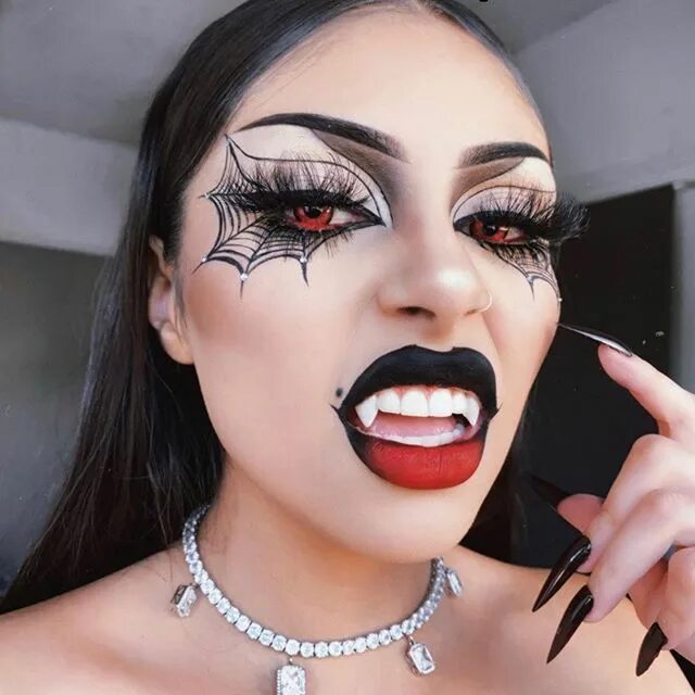 Красивый макияж фото на хэллоуин Halloween Makeup inspiration - Vampire Halloween makeup pretty, Halloween makeup