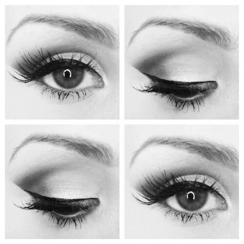 Красивый макияж глаз карандашом perfect winged eyeliner Trucco