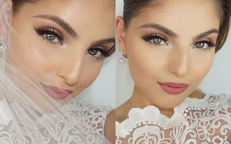 Красивый макияж глаз на свадьбу My Wedding Day Makeup Tutorial ♡ Wedding day makeup, Wedding makeup tutorial, Gl