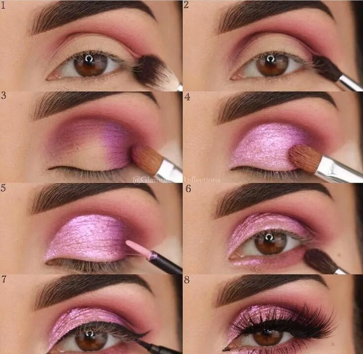 Красивый макияж глаз поэтапно Pin on Eye Makeup Tips & Styles