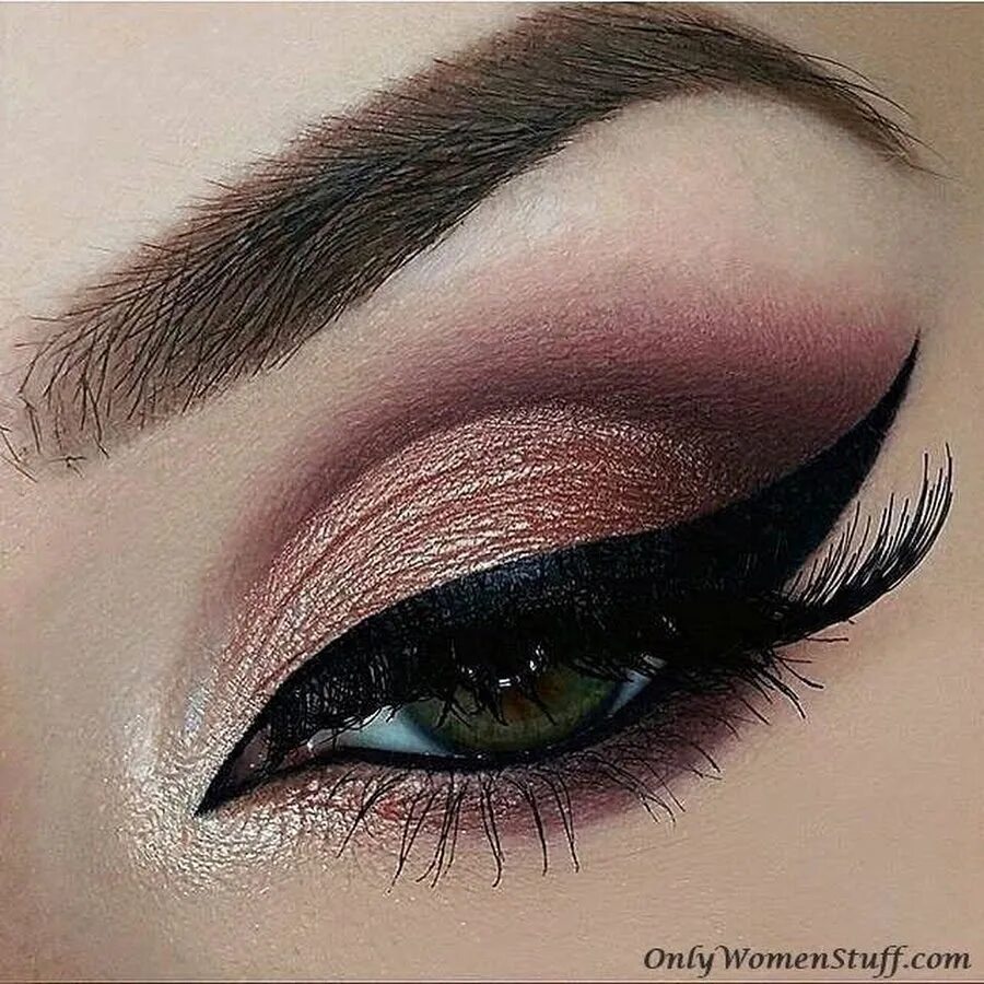 Красивый макияж глаз со стрелками MakeupTips - YouTube
