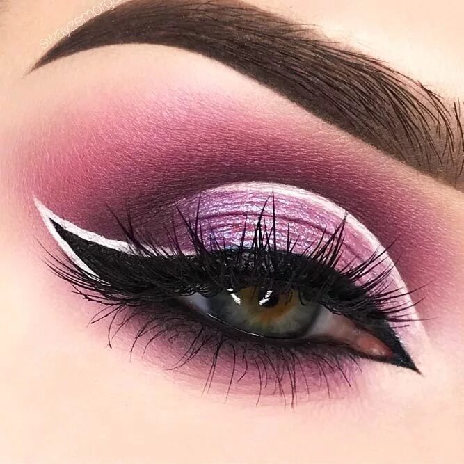 Красивый макияж глаз видео Best Winged Eyeliner Styles For Your Eye Shape Makyaj ipuçları, Makyaj, Ipuçları