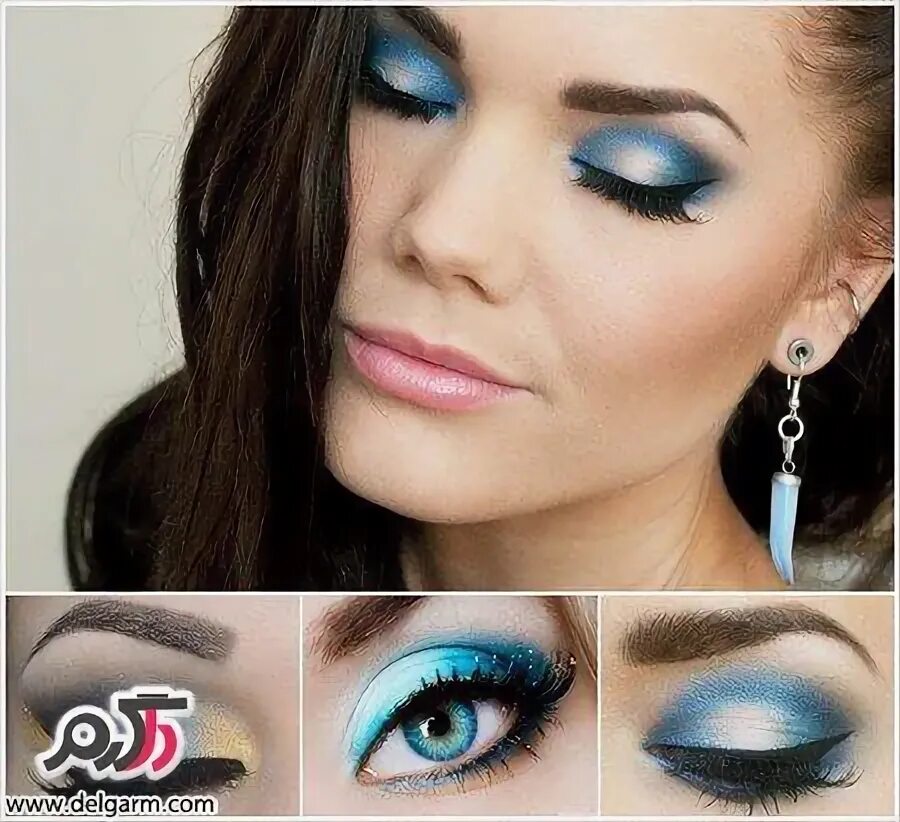 Красивый макияж голубых глаз фото تصاویری از آرایش چشم جدید in 2022 Beauty makeup tips, Makeup tips, Makeup