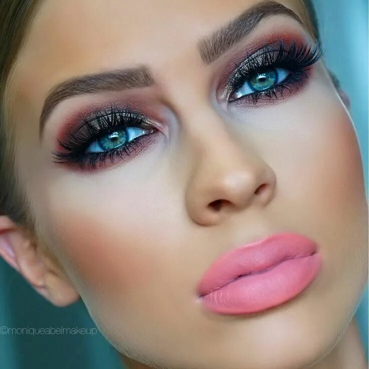 Красивый макияж голубых глаз фото ✦ ⊱ ɛʂɬ ཞ ɛƖƖą ⊰ ✦ Flawless makeup, Purple eye makeup, Eye makeup
