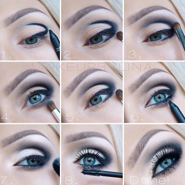 Красивый макияж голубых глаз пошагово Pin by Lisa Cressey on amazing makeup looks Halloween face makeup, Gorgeous make